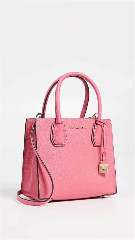 michael kors mercer medium messenger soft pink|MICHAEL Michael Kors Mercer Medium Messenger Soft Pink .